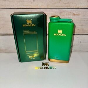 Stanley Pre-Party Flask - Limited Edition Shamrock Green - Brand NEW in Box ☘️